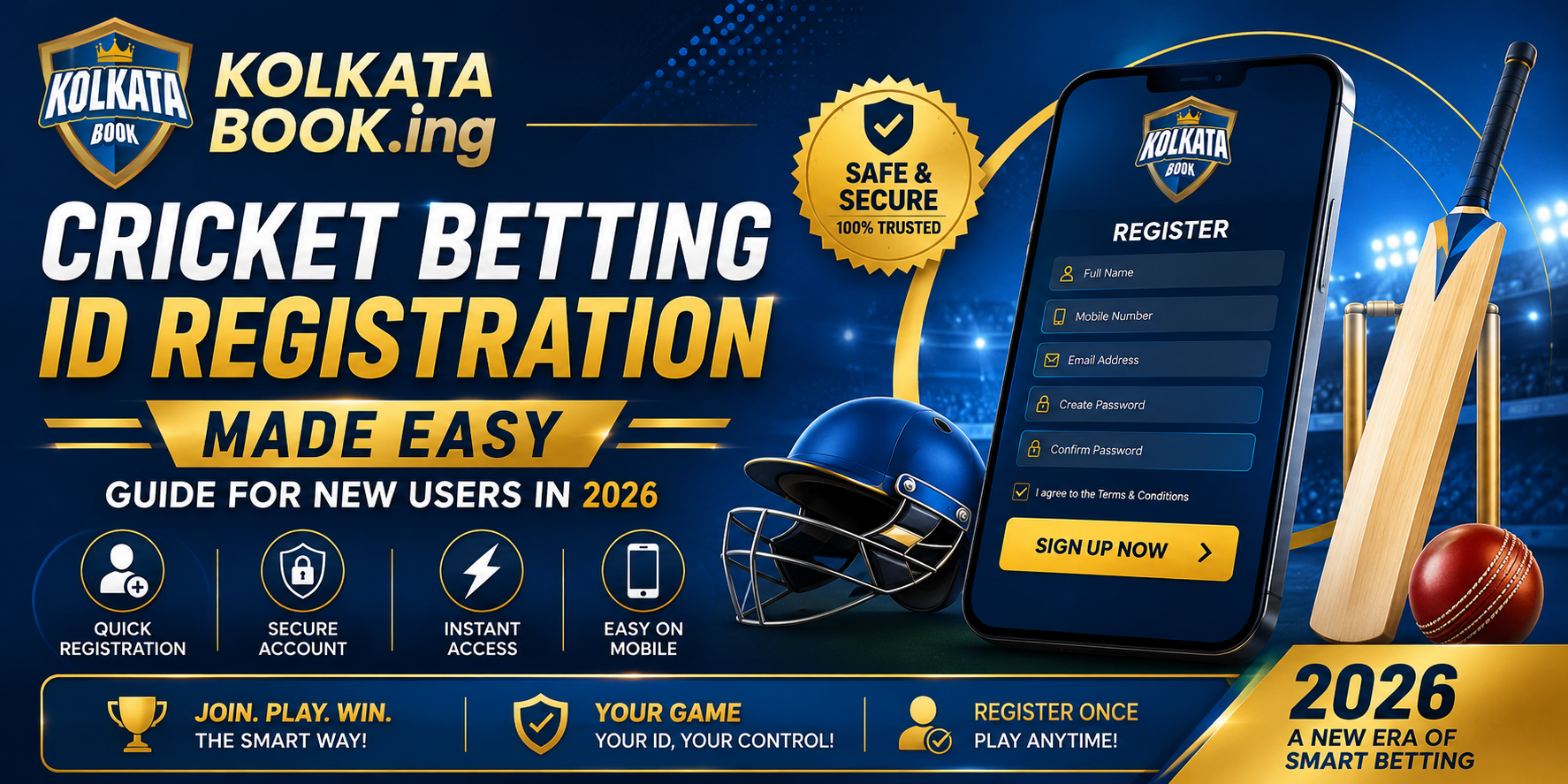 cricket betting id Registration Made Easy