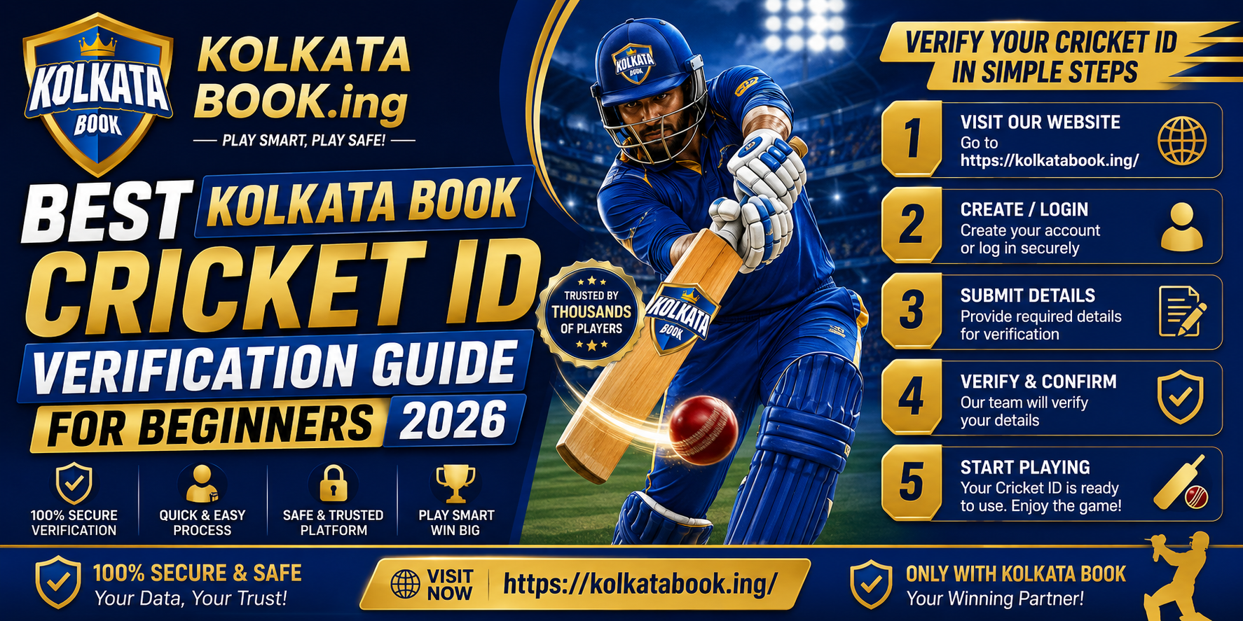 Kolkata Book Cricket ID Verification